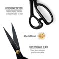 thumbnail image 3 of Tailor's Choice, 24 Inch Heavy Duty Scissors with Ergonomic Grip, Perfect for Cutting Multiple Materials Including Fabrics, Leather, Denim, Silk, etc., Designed for Professional, 3 of 5