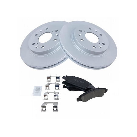 Front Brake Pad and Rotor Kit - Compatible with 2013 - 2019 Cadillac XTS 2014 2015 2016 2017 2018