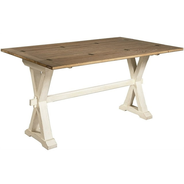 Universal Furniture Great Rooms Wood Flip-Top Console Table in Terrace Gray
