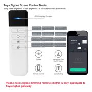 Tuya Smart ZigBee 3.0 Wireless 12 Scenes Wall Switch Button Controller Adhesive Smart Automation ,Trusted and Reliable