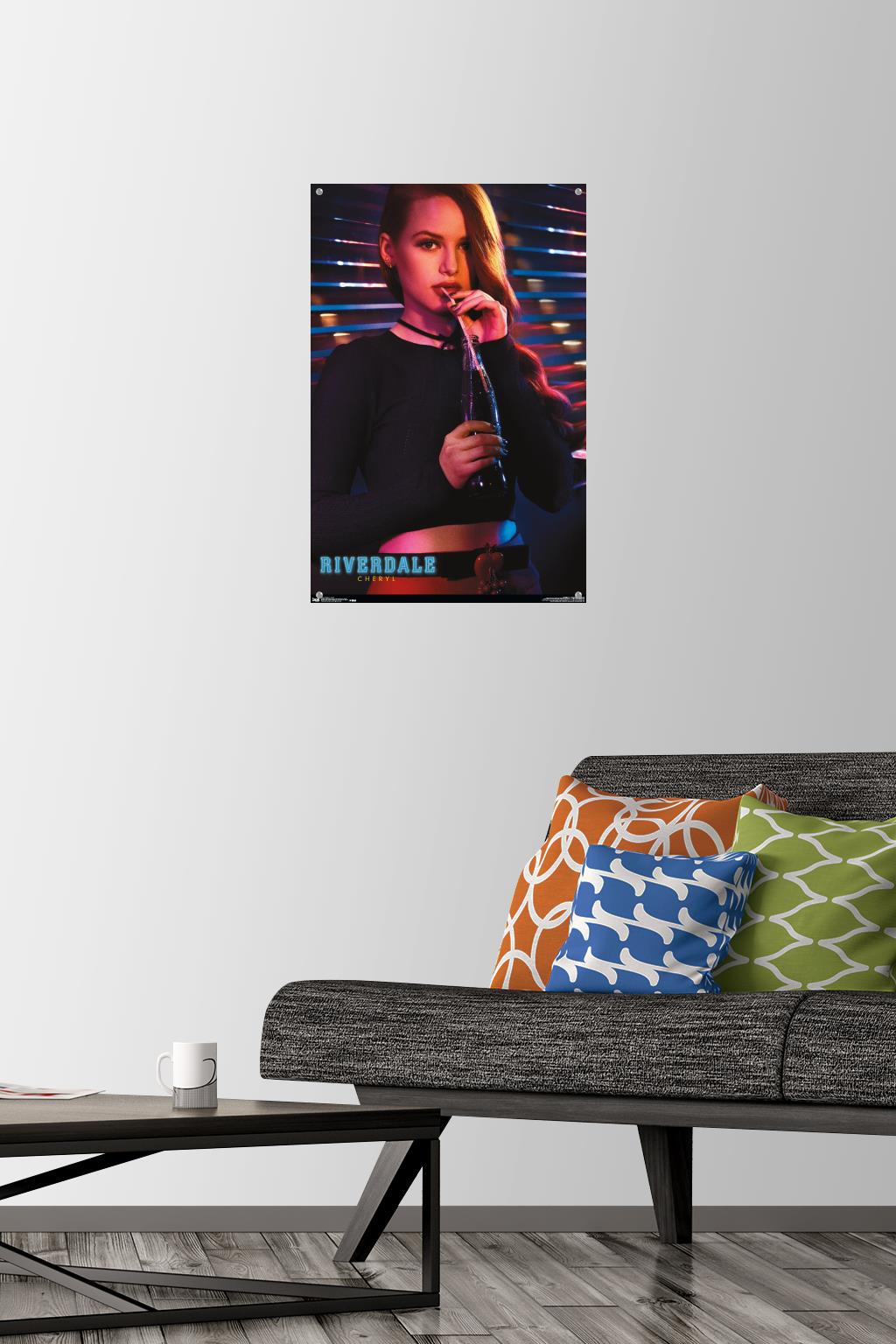 Riverdale - Cheryl Wall Poster with Push Pins, 14.725" x 22.375"