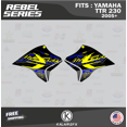 thumbnail image 4 of Kalair GFX Graphics Kit for Yamaha TTR230 (2005+) Rebel Series, 4 of 5