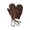 A253 Coffee, variant on Yuncity Kids Winter Mittens Boys Girls Neck Hanging Warm Plush Gloves Cold Weather Outdoor Activities Running Sports,Beige