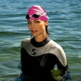 thumbnail image 4 of Synergy Silicone Swim Caps 3-Pack (Black/Blue/Silver BL 3-Pack), 4 of 6