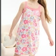thumbnail image 6 of Juslio Dresses for Girls Round Neck Kids Flower Clothing Sleeveless Print Girls Dress, 6 of 7