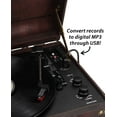ClearClick Vintage Suitcase Turntable with Bluetooth & USB Classic