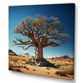 thumbnail image 2 of Designart "Baobab Under The Stars" Tree Baobab Canvas Wall Art, 2 of 7