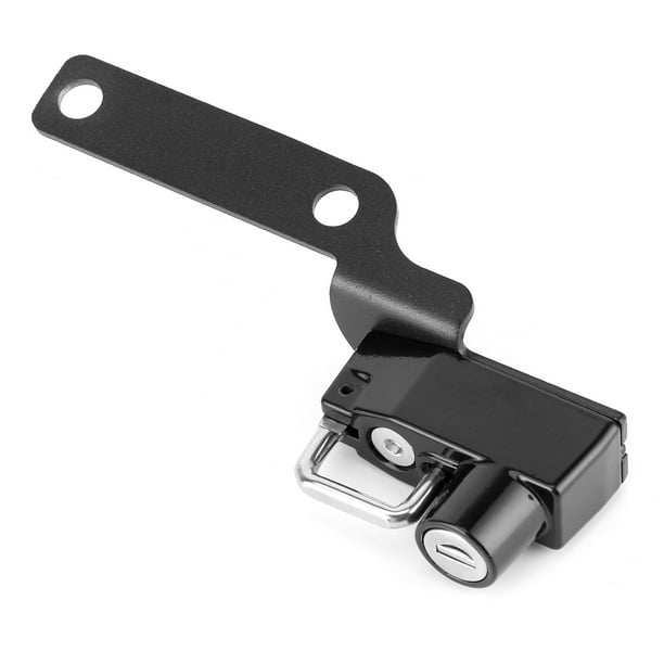 LOCK DE ALEACIÓN DE ALUMINIO ANTROBO, Bloqueo de Casco de Motocicleta Profesional Práctica Antirrobo Para Moto Scooter Street Asegura Casco para la Mayoría de Las Personas