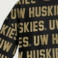 thumbnail image 5 of Women's Gameday Couture  Black Washington Huskies Hype Era Sweatshirt, 5 of 5