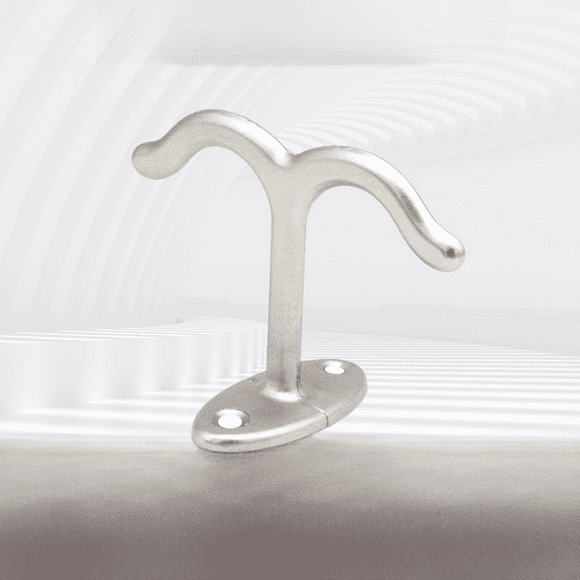 Gancho doble de techo de aleación de zinc para armario europeo sencillo, perchero, toalla, sombrero, gancho creativo