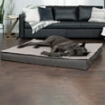 thumbnail image 4 of FurHaven Pet Products Quilt-Top Convertible Indoor-Outdoor Deluxe Cooling Gel Deluxe Mat Pet Bed for Dogs & Cats - Gray, Jumbo Plus, 4 of 12