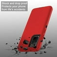 thumbnail image 4 of Designed for Samsung Galaxy S20 Plus Heavy Duty Case, Triple Layer Protection Shockproof Dropproof Dustproof Anti-Scratch Phone Case Cover for Samsung Galaxy S20 Plus,Red, 4 of 7