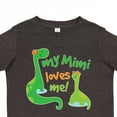 thumbnail image 4 of Inktastic My Mimi Loves Me Grandson Dinosaur Boys Toddler T-Shirt, 4 of 5