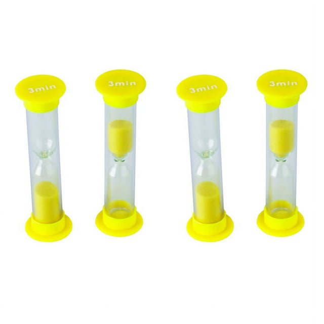 TEACHER CREATED RESOURCES (6 PK) SMALL SAND TIMER 3 MINUTE