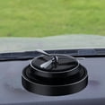thumbnail image 2 of Ambientador de Coche con Energía Solar, Difusor de Aromaterapia, Accesorios para Vehículos con Purificador de Aire de Coche con Giratoria, D Negro Baoblaze Difusor de aroma de coche, 2 of 8