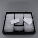 thumbnail image 2 of Expositor de uñas postizas a color, con 3 rejillas para esmaltes Solon negro, 2 of 9