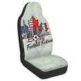 thumbnail image 2 of POLERO 2026 Football Festival Front Seat Covers for Automobile, Easy to Install Washable Polyester Fabric Front Seat Protectors Pack of 2 for Car Truck, 2 of 12