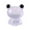 Purple, variant on FEOLGEHLY Glowing Resin Frog Ornament 12Pcs Mini Glow in Dark Frog Figurines for Aquarium Fish Tank Decor Moss Landscape Fairy Garden Micro Landscape Blue 1.2x1.4cm Safe for Fish
