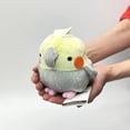 thumbnail image 5 of Muñeca de juguete de peluche TSTADVANCE tamaño M gris cacatúa, 5 of 5