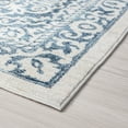 thumbnail image 5 of Traditional 9x12 Area Rug (8'10'' x 12'2'') Floral Blue, Cream Living Room Easy to Clean, 5 of 8