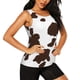 thumbnail image 2 of Fotbe Brown Cow Blusas Sin Mangas para Mujer – Estilo Casual, Corte Suelto, Slim-Fit, Cuello Redondo Deportivo, Tops de Verano para Gimnasio y Yoga-Medium, 2 of 7