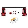 thumbnail image 4 of GLFILL Poignée de Bascule pour Moulinet Baitcasting Poignée de Bascule en Fibre de Carbone pour Prise de Pilule avec Roulement pour DAIWA Planche Droite Accessoires de Moulinet Rouge Main Droite, 4 of 8