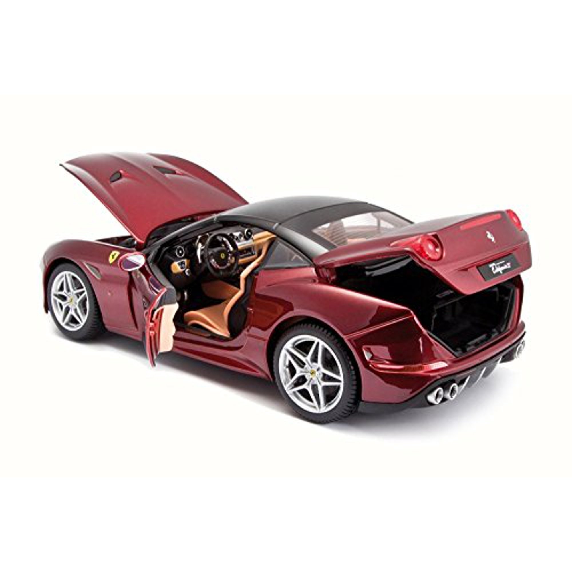 自動車 Burago Ferrari California T 1/18 Bur18-76104 - 1:18 Ferrari - California T - The Sunoco - #6