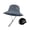 Gray, variant on Sun Hat Breathable Summer with Chin Strap Beach Cap for Work Travel Climbing Gray