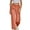 Orange, variant on Mgmyaa Women's Wide Leg Dress Pants Dressy Casual Full Panel Work Office Trousers 7/8th Length Palazzo Pants