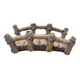 thumbnail image 1 of Almencla Fairy Garden Bridge Micro Landscape Accessories Mini Artificial Bridge Miniature, 1 of 8