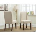 thumbnail image 1 of Topline Home Furnishings Beige Winged-back Side Chair, 1 of 1
