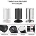 thumbnail image 5 of 4pcs Furniture Legs Thickened Adjustable Stainless Steel Cylindrical Metal Table Legs Sofa Leg, 5 of 5