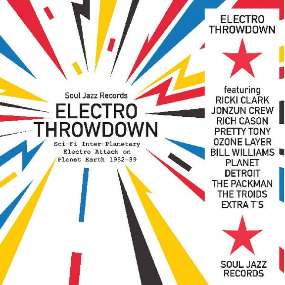Soul Jazz Records Presents - Electro Throwdown Sci-fi Inter-planetary Electro Attack on Planet    Earth 1982-89 - Music & Performance - CD