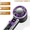 Black, variant on JELLOO Transparent Portable Handheld Fan, Powerful Turbo Personal Cooling Fan, Digital Display,Rechargeable 3000mAh Battery Operated for Travel/Work/Home/Outdoor