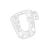 Genuine OE Saab Horn Contact - 13276833