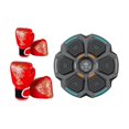 thumbnail image 3 of Máquina de boxeo con música, entrenador de boxeo con objetivo de pared para ejercicio práctico en interiores Guantes rojos negros, 3 of 8