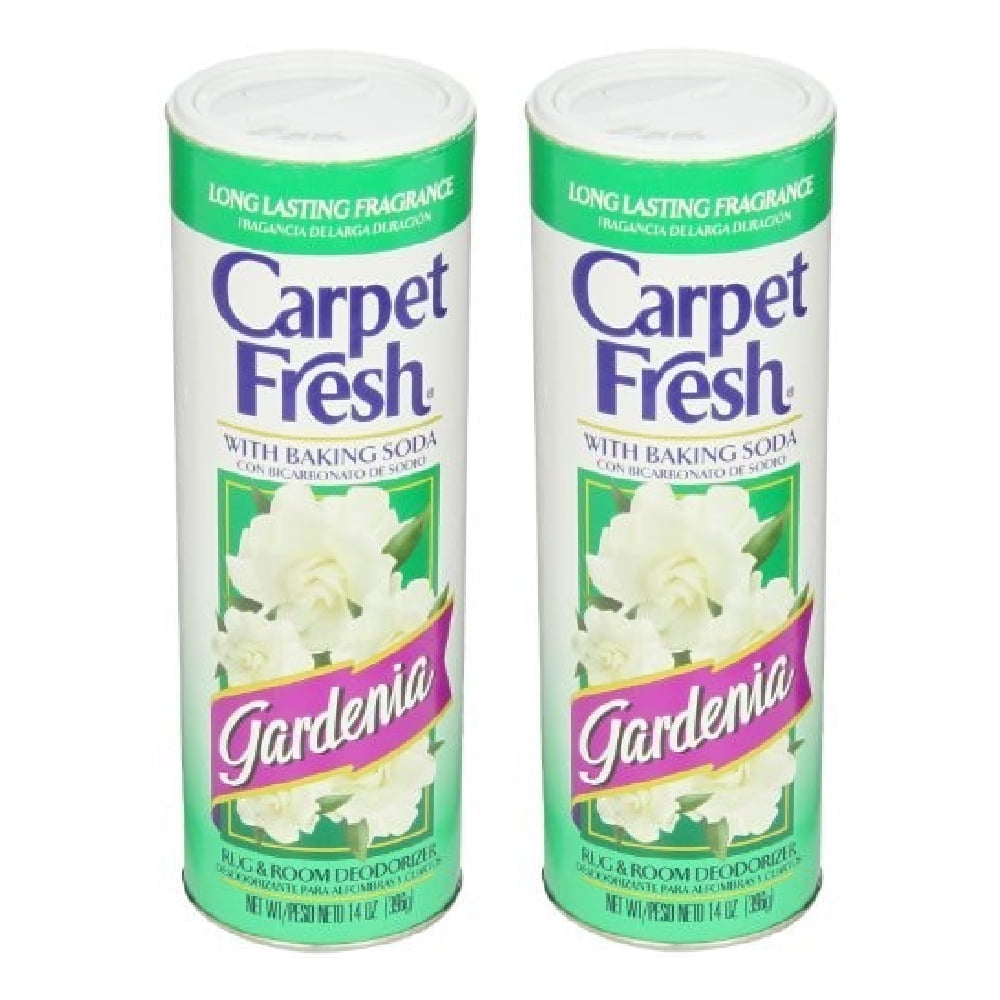 Carpet Fresh Rug and Room Deodorizer Powder Gardenia with Baking Soda