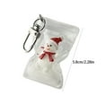 thumbnail image 3 of Cuteness Packing Snowman Keychain Pendant Suitable for Keys Phone Backpack Christmas Winter Holiday Gift with Festival Charm, 3 of 8