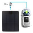 thumbnail image 3 of Solar Battery Maintainer, 20W Monocrystalline Silicon RV Solar Panel Solar Battery Solar Panels with an Intelligent Charging Chip for Diverse Applications Including Charging, 3 of 7