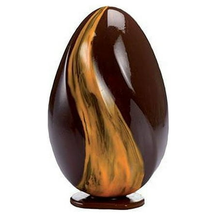 Martellato 20U3D05 5-Piece Chocolate Egg Mold Set, Thin Plastic