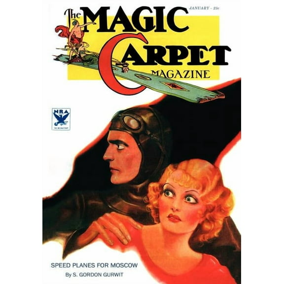 The Magic Carpet, Vol 4, No. 1 (January 1934), (Paperback)