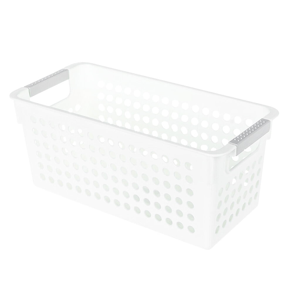 Plastic Square Storage Basket Sundries Storage Box Desktop Organizer