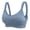 Blue, variant on Nursing Bras for Breastfeeding Front Closure Plus Size Seamless Maternity Bras for Pregnancy Smooth Wireless Bralette Comfort Underwire Bra everyday bra