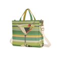 thumbnail image 7 of FORMRS Womens Corduroy Tote Bag Crossbody Shoulder Handbag with Pocket, Colorful Martini, 7 of 7