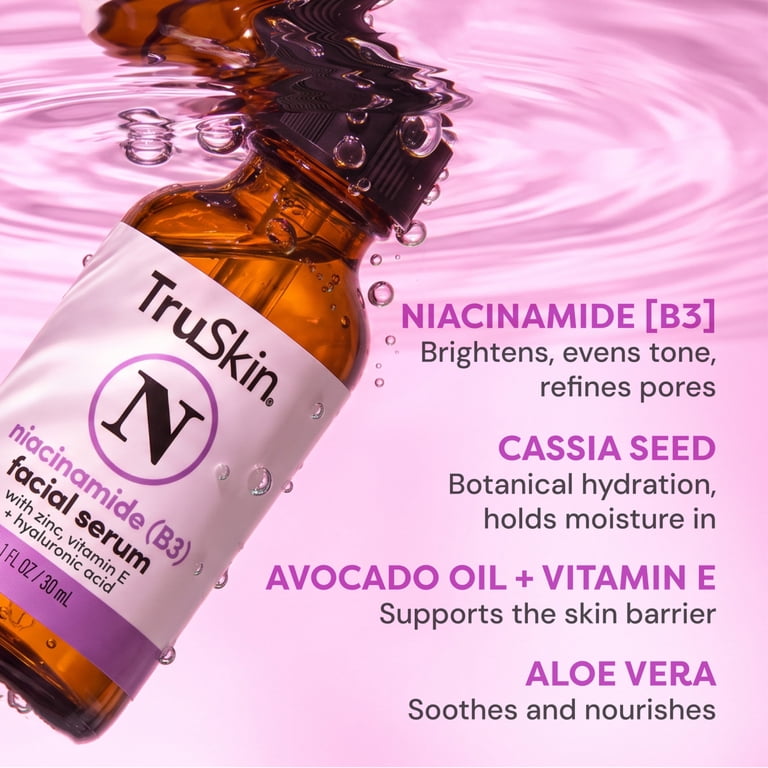 TruSkin Niacinamide Serum With Zinc & Hyaluronic Acid photo 3