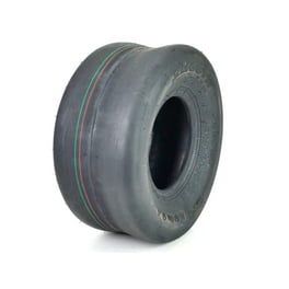 2-Pack 14.5" Solid Wheelbarrow Tires & Wheels - Flat-Free, 300LB Capacity, Universal Fit With Adjustable Hub