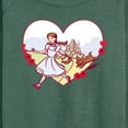 thumbnail image 3 of Wizard of Oz - Dorthy And Toto Heart - Women's Lightweight French Terry Long Sleeve Shirt, 3 of 5