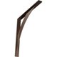 thumbnail image 1 of Soporte de acero Ekena Millwork Legacy 2x20x20 cm Bronce martillado, 1 of 9