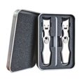 thumbnail image 4 of Xihbxyly Cortaúñas de Acero Inoxidable para Uñas Gruesas, con Recogedor de Uñas Integrado, Cortaúñas de Mandíbula Ancha Que Ahorra Esfuerzo, Ideal para El Cuidado Personal En Casa, Ideal para Hombres, 4 of 6