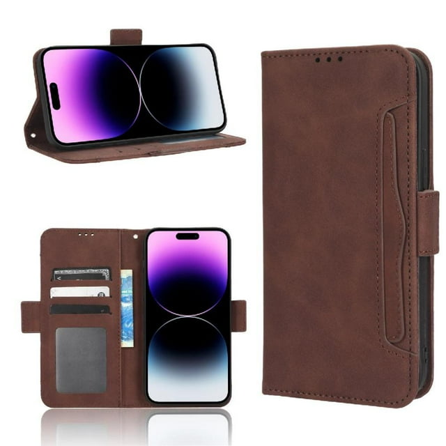 Funda Tipo Billetera GANGXUN para iPhone 15 Pro max – Tapa Flip con Tarjetero